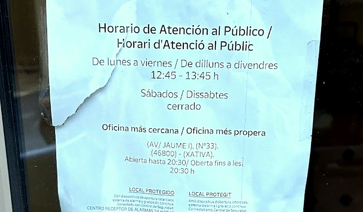 Oficina de Correos Oficina de Correos Carrer la Creu La Llosa de Ranes