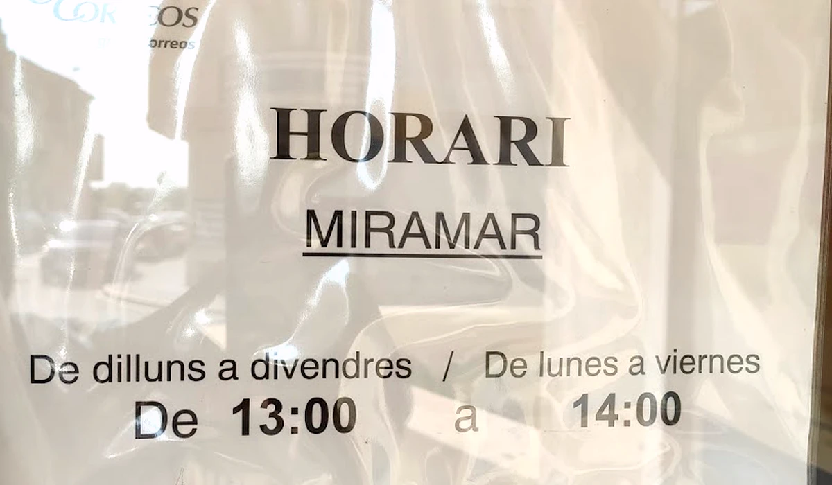 Oficina de Correos Oficina de Correos Plaça de l'Era Miramar